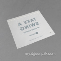 Eco Friendly Zipper အဝတ်များထုပ်ပိုးထားသောဇစ်အိတ်အိတ်